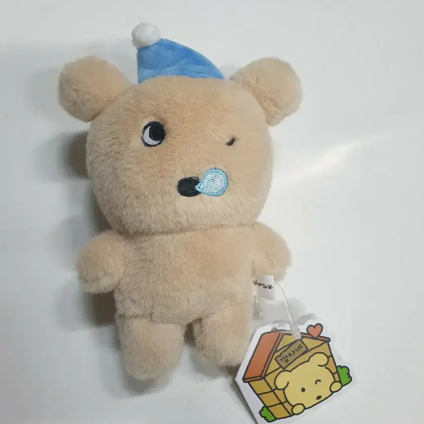 [BUNJANG] Potato Plushie Keychain with Party Hat / 깜자 인형 키링