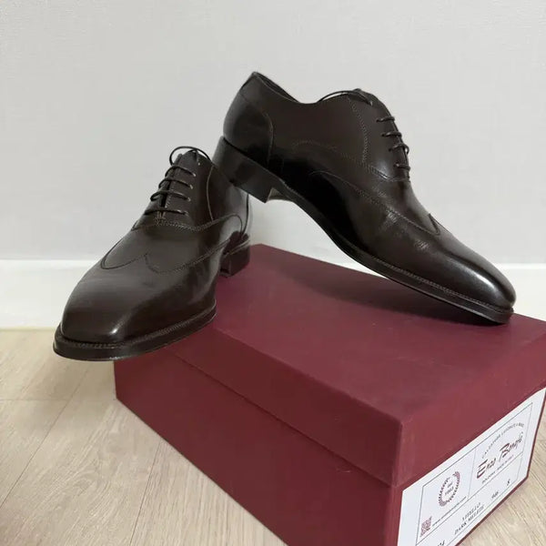 [BUNJANG] Enzo Bonafe Leather Shoes / 엔조보나페 구두