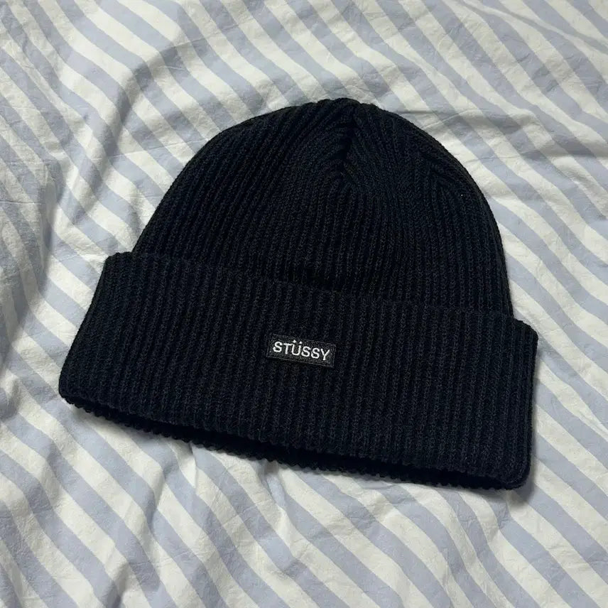 [BUNJANG] Stussy Small Logo Beanie Black / 스투시 스몰로고 비니/스투시비니/stussy 비니