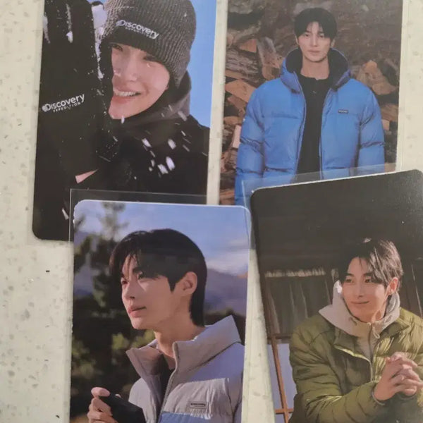 [BUNJANG] Byeon Woo Seok Discovery 1st Photocard Set / 변우석 디스커버리 1차 포카 4장