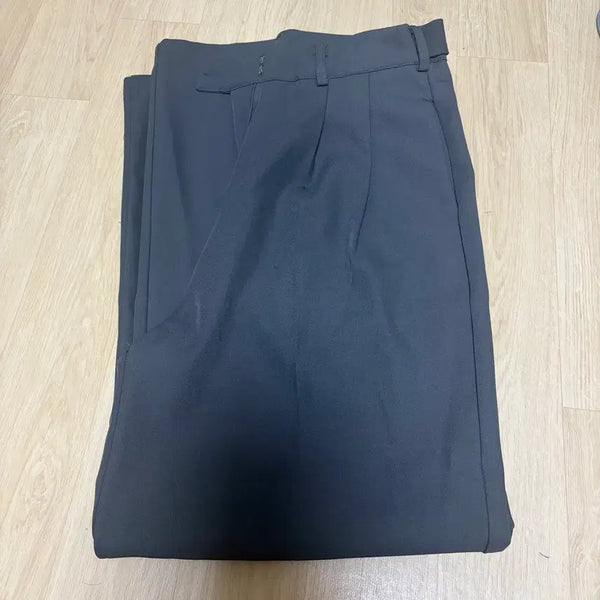 [BUNJANG] Plannaday Charcoal Slacks / 플랜데이 차콜 슬랙스
