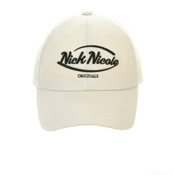 [BUNJANG] NICOLE ORIGINALS Logo Ball Cap Beige / 새상품) 닉앤니콜 모자 - NICOLE ORIGINALS LOGO
