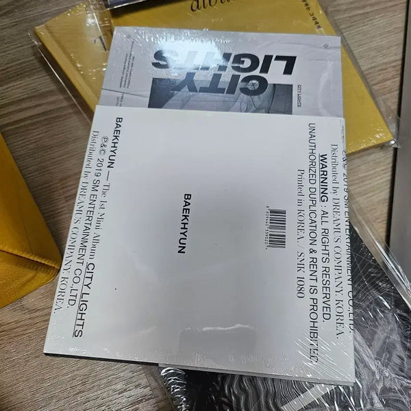 [BUNJANG] EXO Baekhyun City Lights Mini Album (Sealed) / (미개봉) 엑소 백현 City Lights