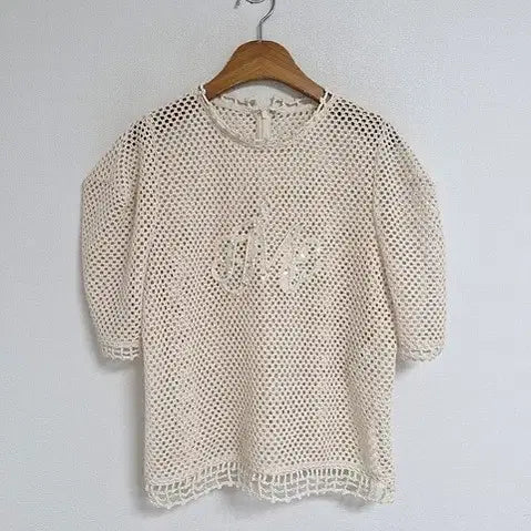 [BUNJANG] 22FW TIME Mesh Shirt Beige / 22년 타임 매쉬남방
