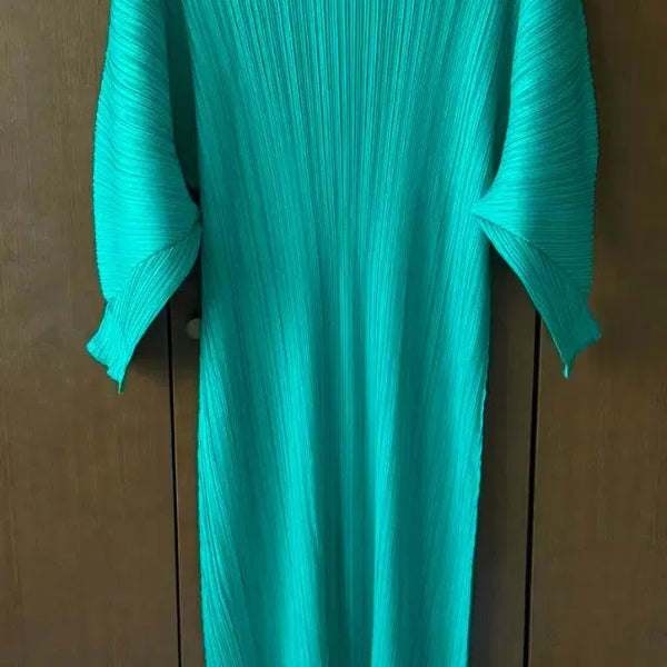 [BUNJANG] Pleated Long Dress / 플리츠 롱 원피스