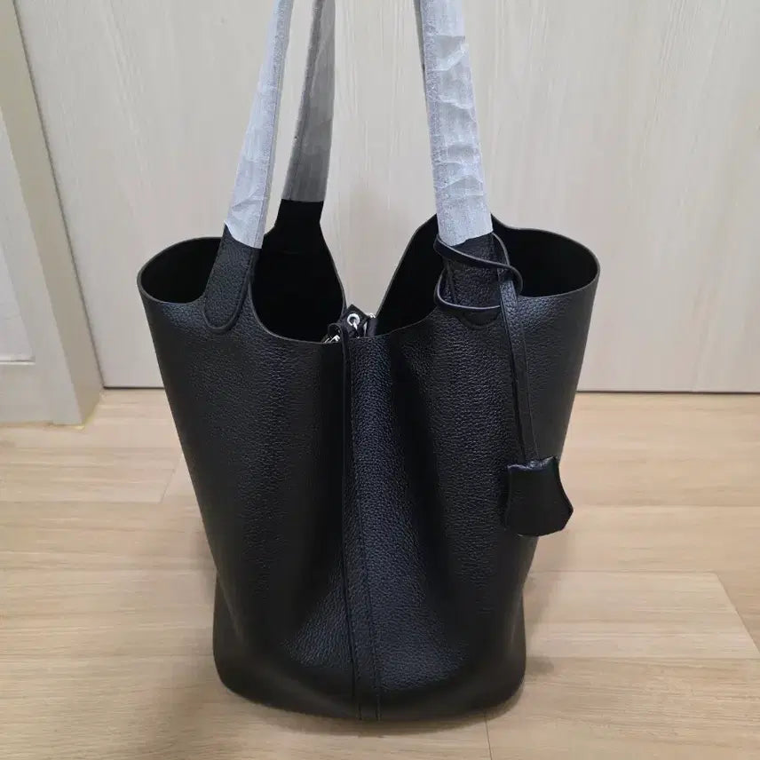 [BUNJANG] Bucket Style Tote Bag Black / 버킷 스타일 토드백 블랙