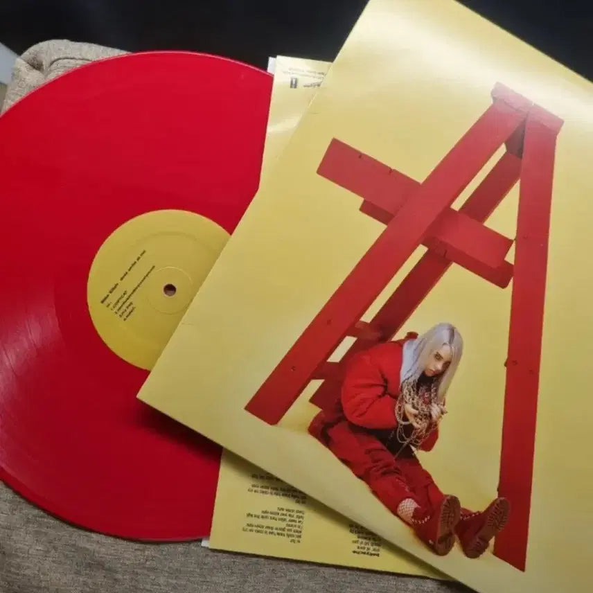 [BUNJANG] Billie Eilish Don't Smile at Me LP Red Color Vinyl / 빌리 아일리시 Don't Smile at Me LP 레드컬러반