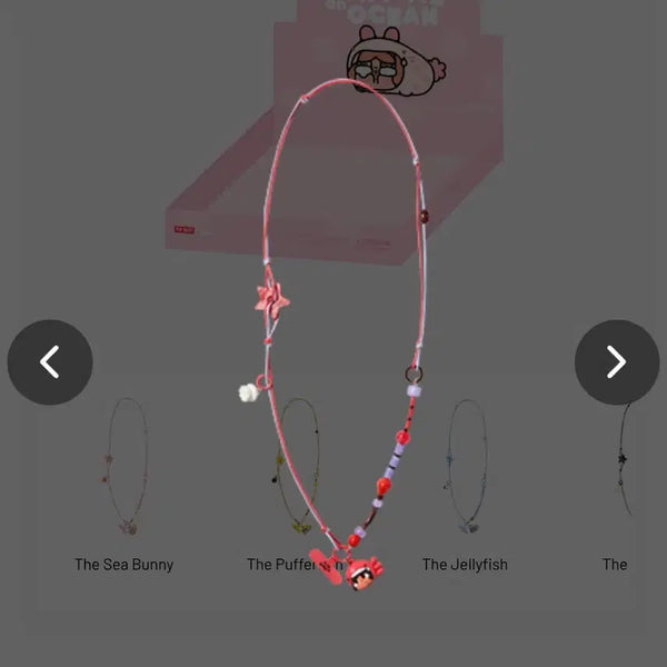 [BUNJANG] CryBaby Tears Sea Series Octopus Phone Strap / 크라이베이비 눈물 바다 시리즈 휴대폰 스트랩_문어