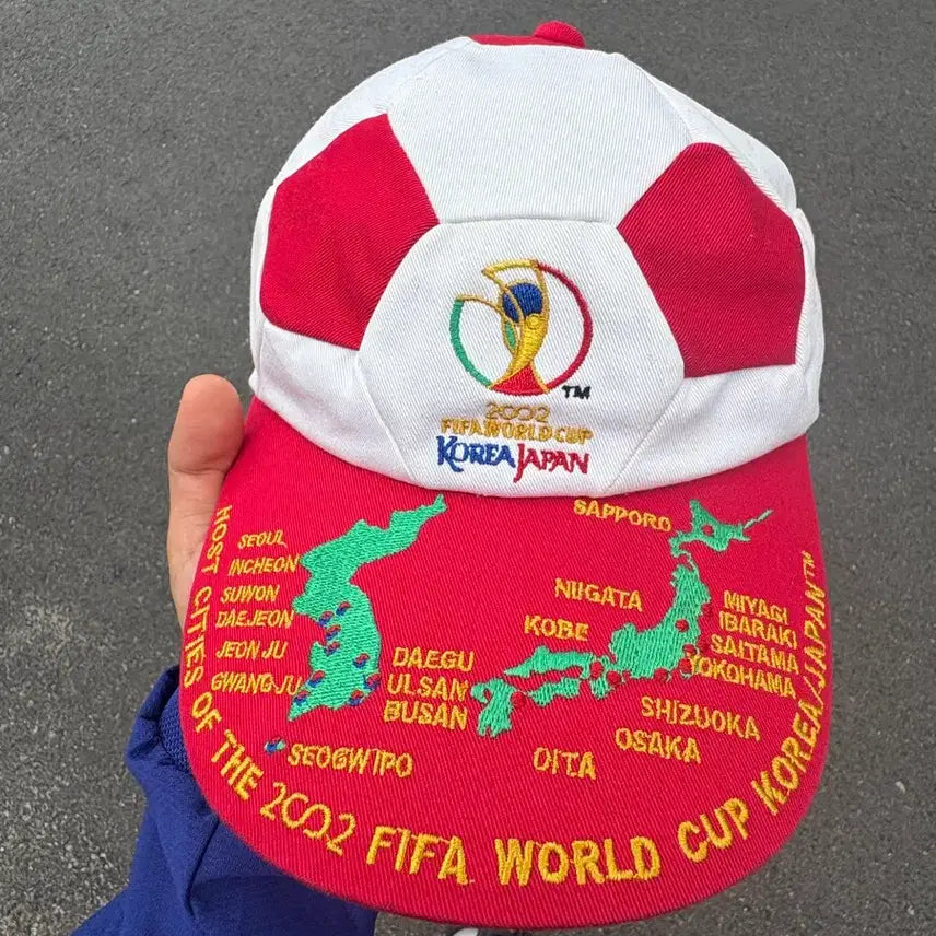 [BUNJANG] 2002 Korea-Japan World Cup Commemorative Ball Cap / 2002 한일월드컵 캡