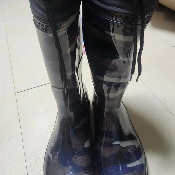 [BUNJANG] Camouflage Pattern Rain Boots 275mm / 카모플라쥬 패턴 레인부츠 275mm