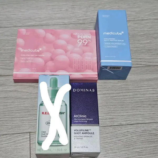 [BUNJANG] MediCube PDRN Serum, Dominas Wrinkle Shot (Sealed) / (미개봉) 메디큐브 PDRN 세럼, 핑크세럼 도미나스 링클샷