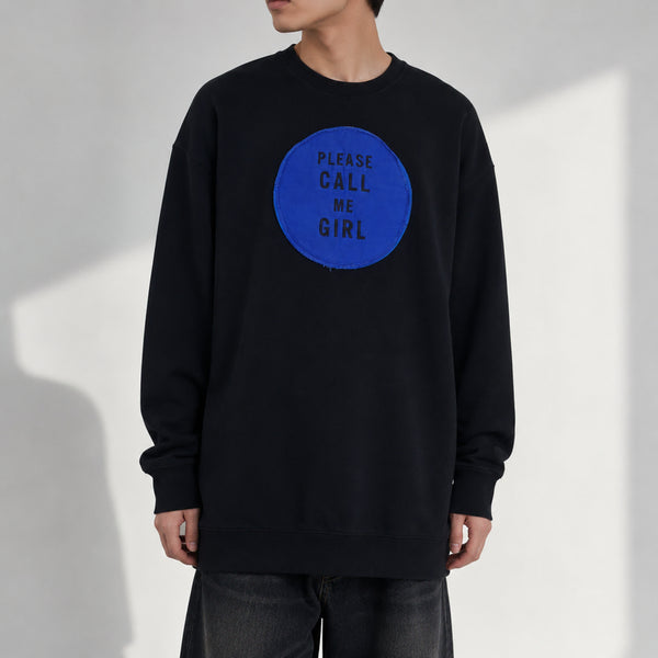 [BUNJANG] Acne Studios Please Call Me Girl Oversized Sweatshirt XS / 아크네 스튜디오 Please Call Me Girl 오버핏 맨투맨 XS