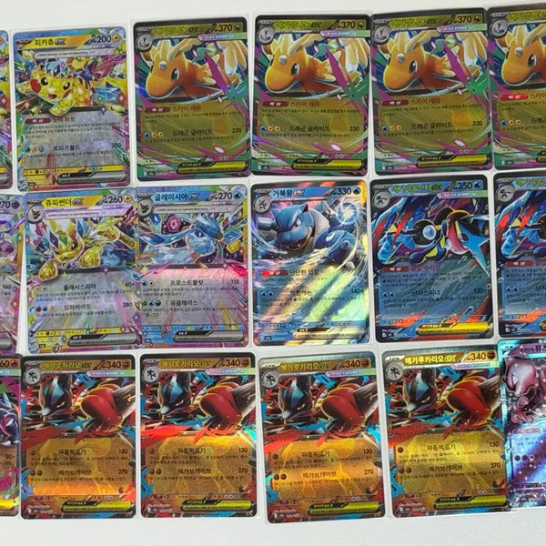 [BUNJANG] Pokemon Card RR Bulk - 213 Cards (134 Korean, 63 Japanese, 16 North American) / 최저가! 포켓몬카드 RR 벌크 213장 (한글134/일판63/북미16)