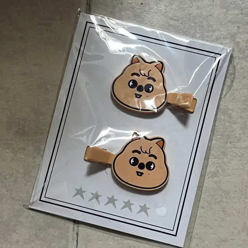 [BUNJANG] Stray Kids Skzoo Han Quokka Hairpin (Sealed) / 스키즈 스키주 한쿼카 헤어핀 미개봉