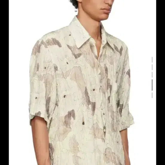 [BUNJANG] Lemaire Floral Dry Silk Shirt Medium / 르메르 플로랄 드라이실크 셔츠 M