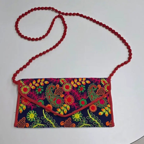 [BUNJANG] Bohemian Clutch Bag / 인도에서 산 클러치 가방