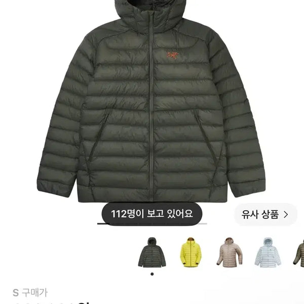 [BUNJANG] Arc'teryx Cerium Hoody Porridge / [s] 아크테릭스 세륨 후디 포리지 베르베
