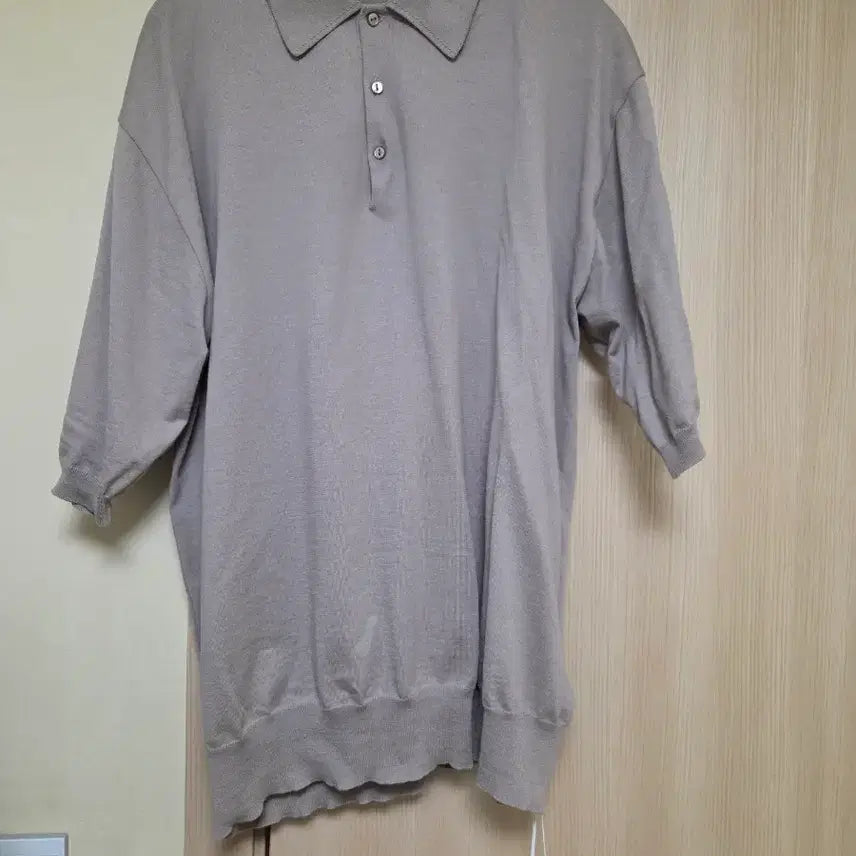 [BUNJANG] Kaptain Sunshine Knit Polo Taupe / 캡틴선샤인 니트 폴로 타우페 40