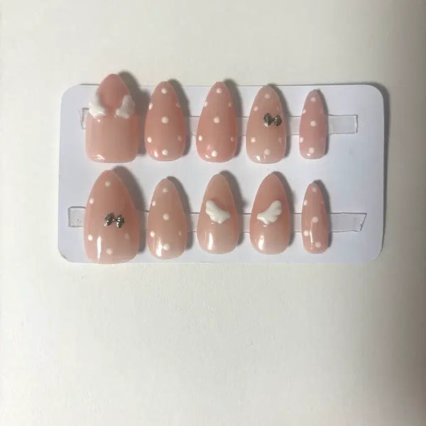 [BUNJANG] Angel Core Handmade Nail Tips / 엔젤 코어 수제 네일팁