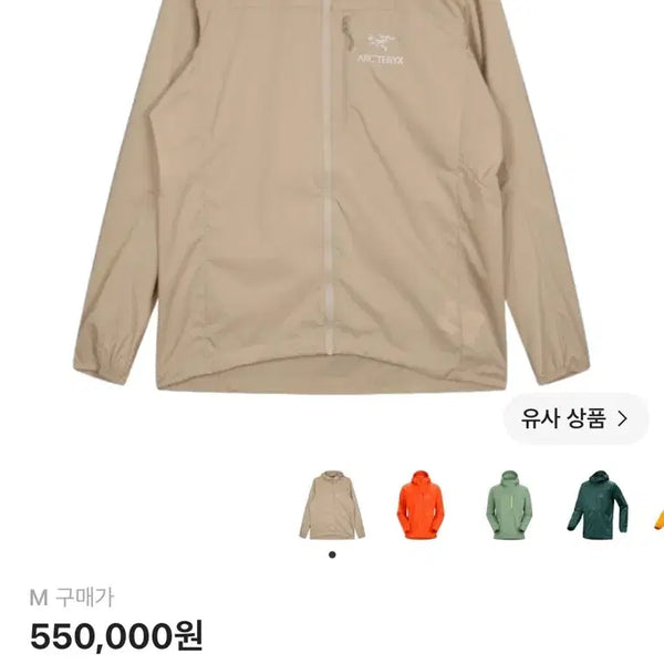 [BUNJANG] Arc'teryx Squamish Hoody Smoke Bluff - Medium / 아크테릭스 스쿼미시 후디 스모크 블러프 M
