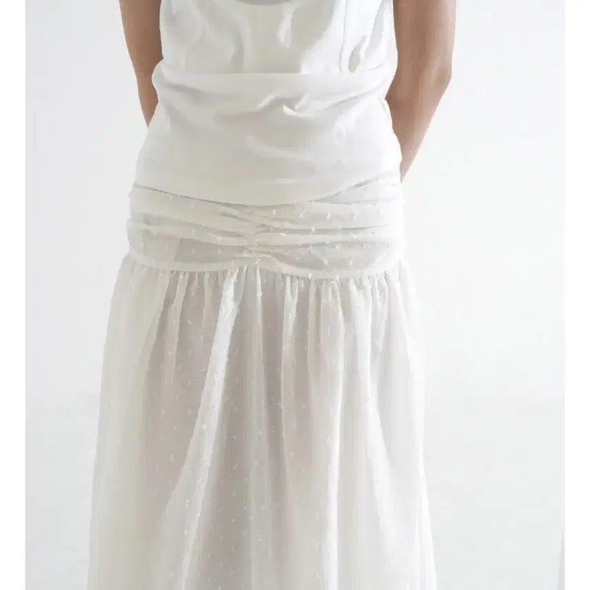 [BUNJANG] WSC Center Drape Maxi Skirt 002 / Wsc 아카이브 스커트 Center drape maxi skirt 002