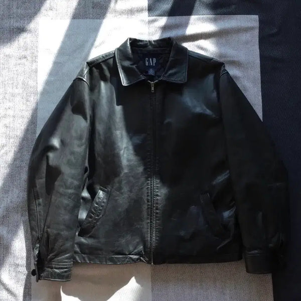 [BUNJANG] OLD GAP Vintage Leather Jacket / OLD GAP 올드 갭 레더자켓