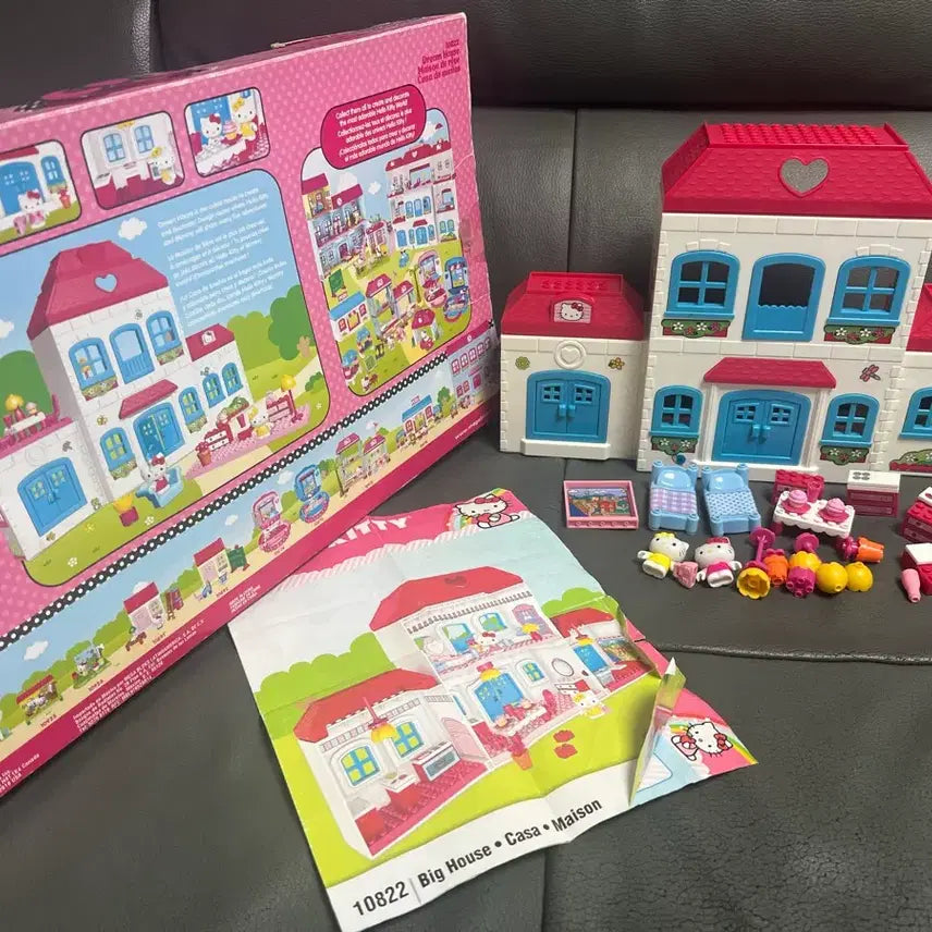 [BUNJANG] Mega Bloks Hello Kitty Compatible Building Set / 헬로키티 메가블럭 레고 호환