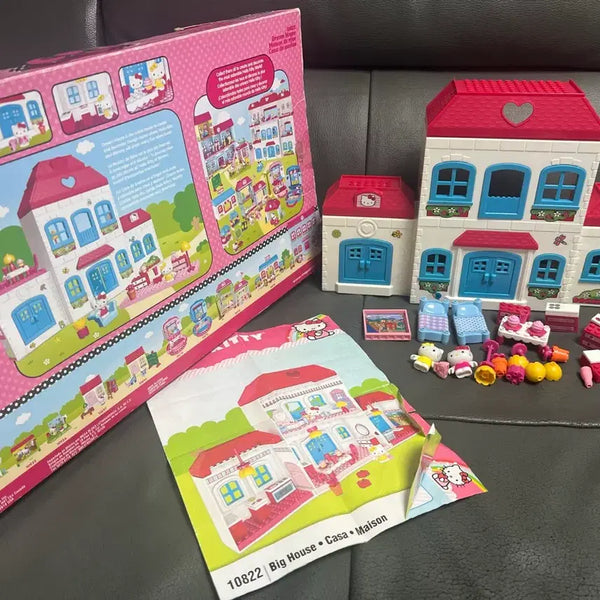 [BUNJANG] Mega Bloks Hello Kitty Compatible Building Set / 헬로키티 메가블럭 레고 호환