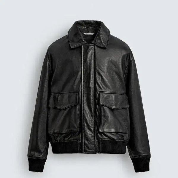 [BUNJANG] Zara A2 Leather Jacket (Size M) / 자라 a2 레더자켓 m사이즈