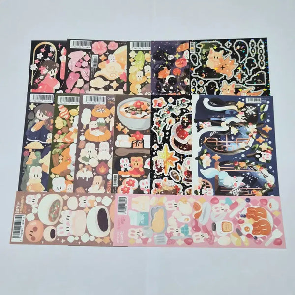[BUNJANG] Studio Arvi 53-Piece Diary Deco Sticker Set / 다꾸 스티커(스튜디오아르비) 53장