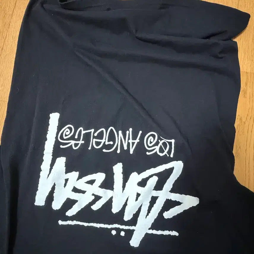 [BUNJANG] Stüssy LA Short Sleeve T-Shirt Black / 스투시 LA 반팔 티셔츠 블랙