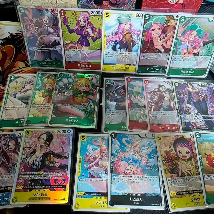 [BUNJANG] One Piece Card Female Character Collection Bundle Set / 원피스카드 여캐릭터 컬렉션 일괄