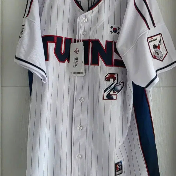 [BUNJANG] LG Twins Moon Bo-kyung Player Uniform (110/2XL) / 엘지트윈스 문보경 플레이어 유니폼 110(2XL)