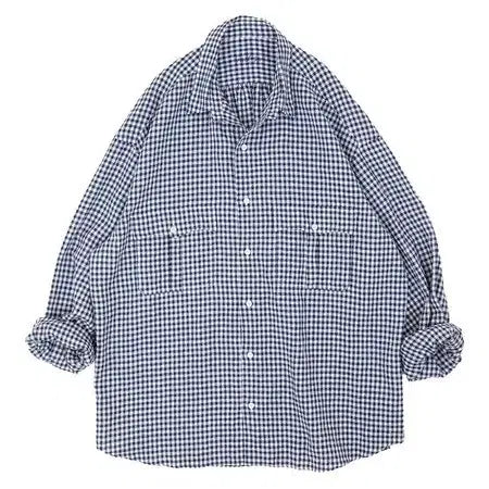 [BUNJANG] Porter Classic Linen Gingham Check Shirt XL / 포터클래식 린넨 깅엄 체크셔츠 XL