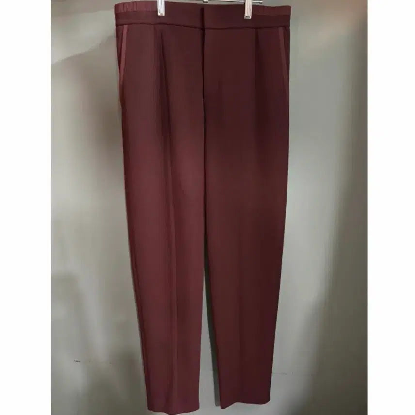 [BUNJANG] SYSTEM Burgundy 82-98 Slacks Pants / SYSTEM시스템 버건디 82-98 슬랙스 바지 팬츠