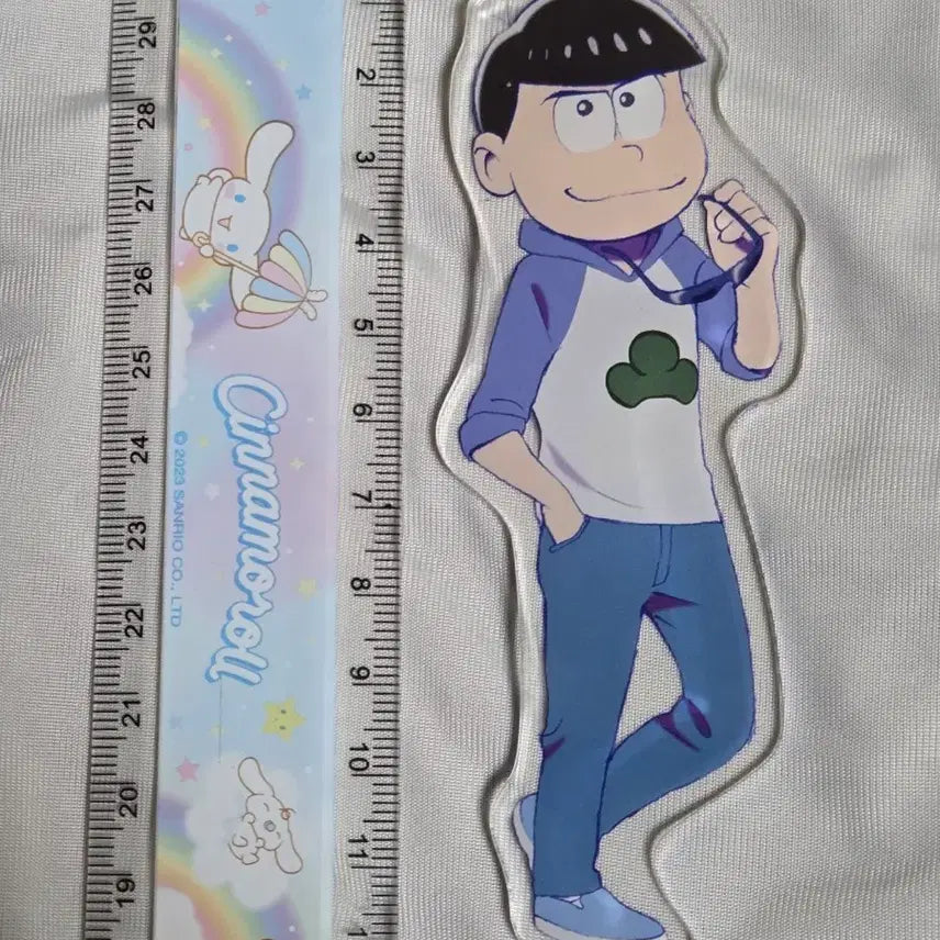 [BUNJANG] Osomatsu-san Karamatsu Acrylic Keychain Raglan vol.3 / 오소마츠상 카라마츠 아크릴 키링