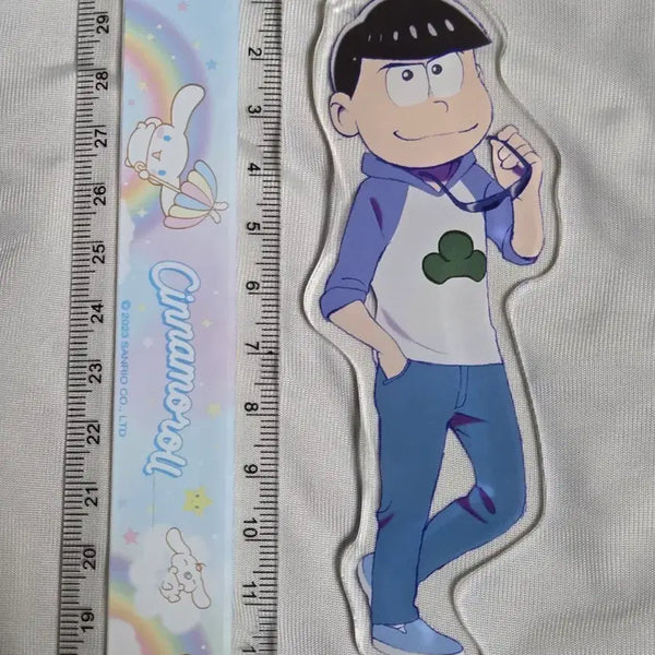 [BUNJANG] Osomatsu-san Karamatsu Acrylic Keychain Raglan vol.3 / 오소마츠상 카라마츠 아크릴 키링