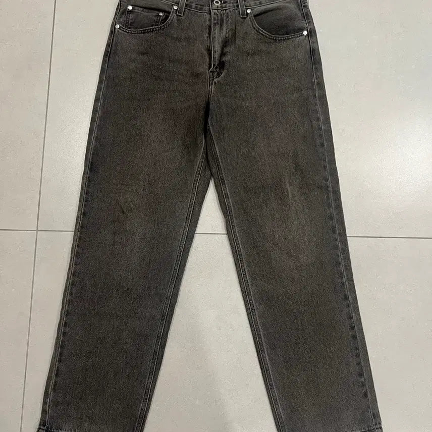 [BUNJANG] Levi's Silvertab Loose Pants Grey Denim 32x32 / 리바이스 실버탭 루즈 팬츠 그레이 데님 32x32