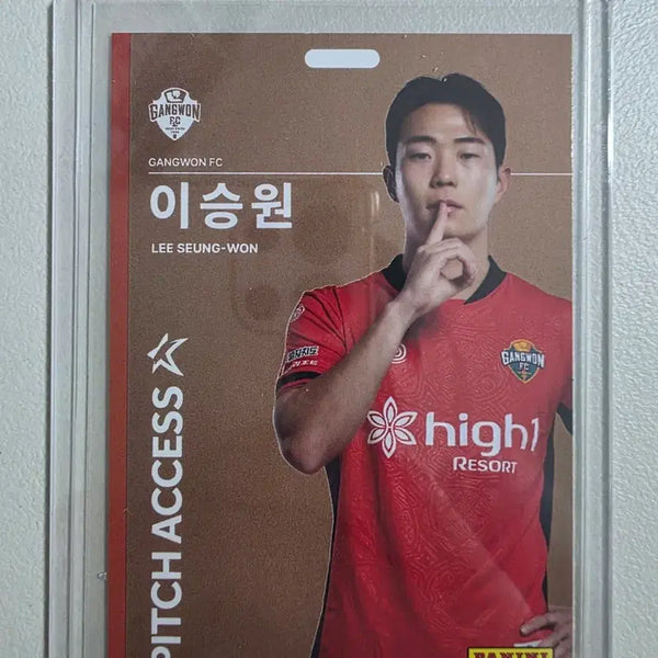 [BUNJANG] Lee Seung-won 2026 K League Panini Pitch Access Bronze Card / 2026 k리그 파니니 이승원 Pitch Access 브론즈 강원fc