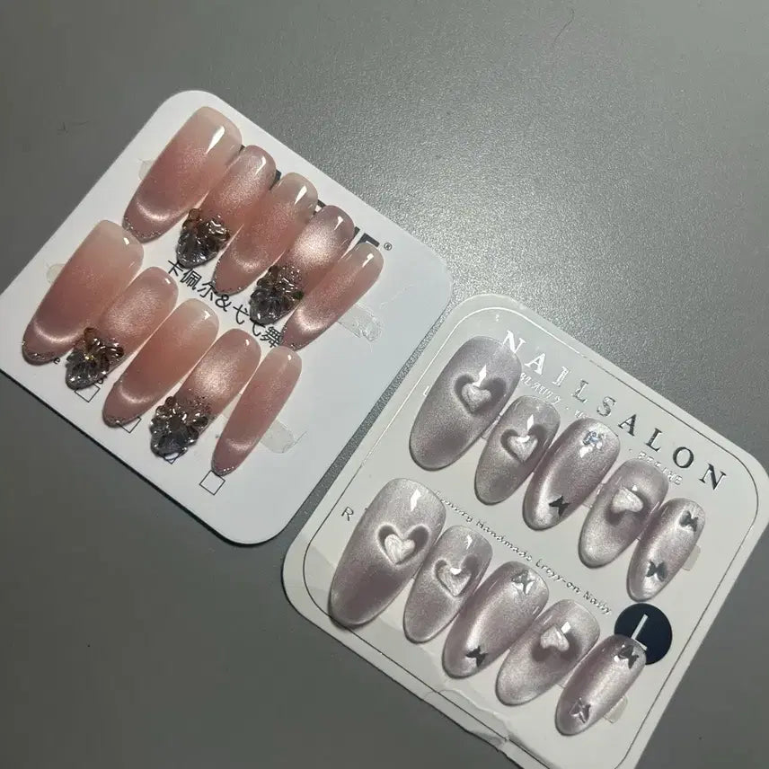 [BUNJANG] Magnetic Nail Tips (M/L) / 자석 네일팁 M L