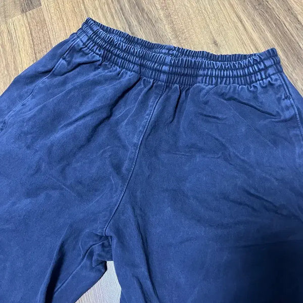 [BUNJANG] YZY GAP Mainline Satin Cargo Pants Navy S / 이지갭 메인라인 사틴카고 네이비 S 새상품 워싱 강한 개체