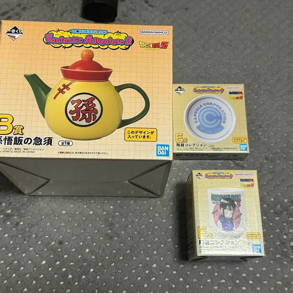 [BUNJANG] Dragon Ball Ichiban Kuji Fantastic Adventure 2 Prize B Kettle & Prize E Set Bundle / 드래곤볼 제일복권 판타스틱 어드벤처2 B상, E상 세트 일괄