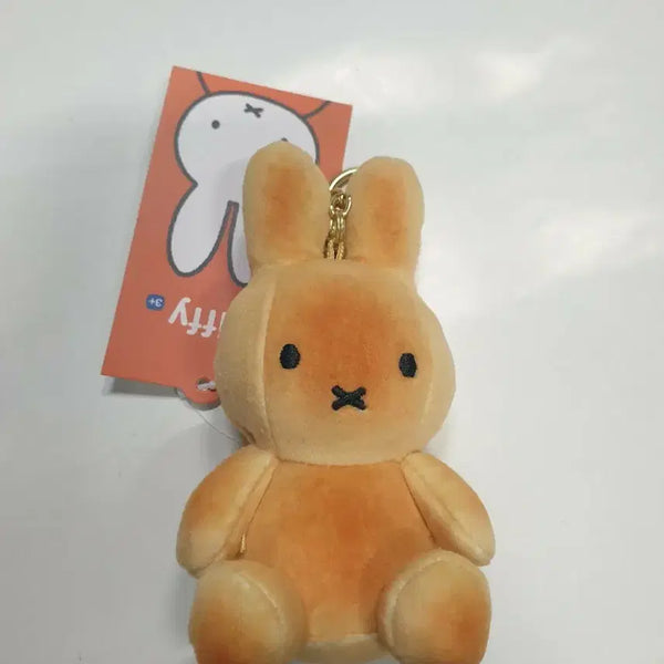 [BUNJANG] Miffy "Baked Bread" Plush Keychain / 미피 구운빵 인형 키링(8/17까지만판매)