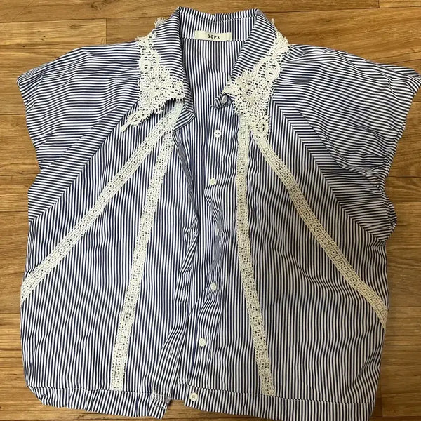 [BUNJANG] GGPX Lace Blouse (New) / [GGPX]레이스 블라우스(새상품)