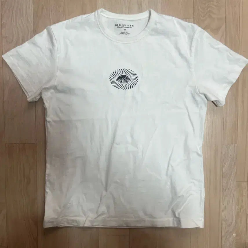 [BUNJANG] Bird Note Short Sleeve T-Shirt Size 40 / 버드노트 반팔 40