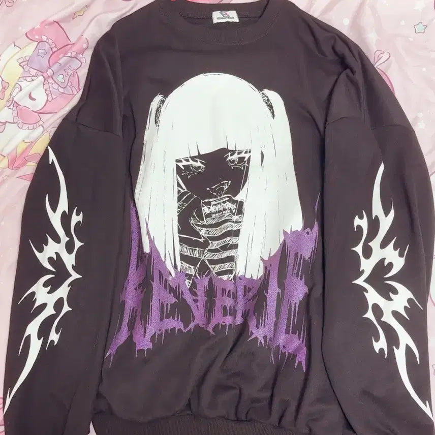 [BUNJANG] Volcan Aphrodite Unisex Sweatshirt / 볼칸아프로디테 볼칸 맨투맨 티셔츠 중성계 지뢰계
