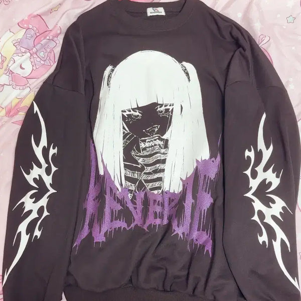 [BUNJANG] Volcan Aphrodite Unisex Sweatshirt / 볼칸아프로디테 볼칸 맨투맨 티셔츠 중성계 지뢰계