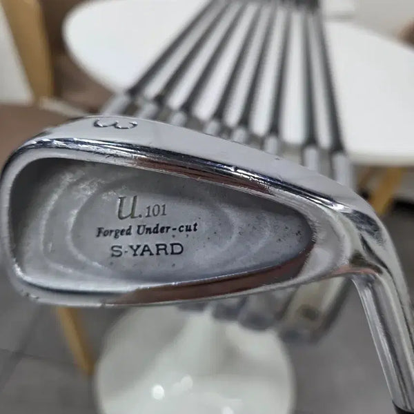[BUNJANG] S-YARD U.101 Forged Under-cut Iron Set (9 Clubs, R Flex) / S-YARD U.101 Forged Under-cut 골프 아이언 세트