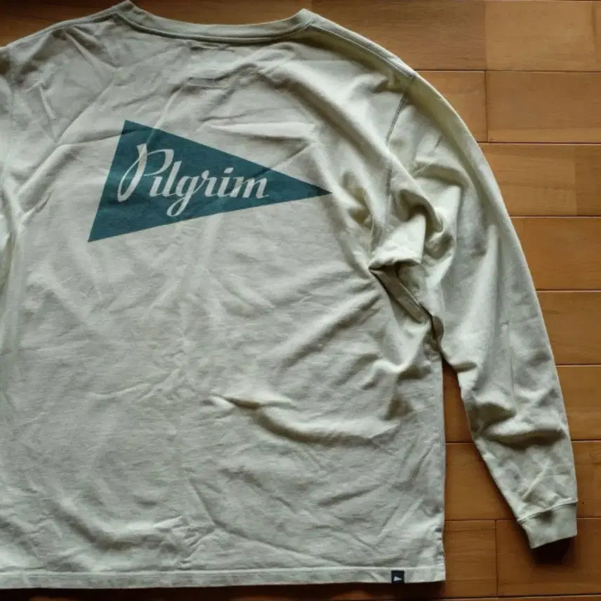 [BUNJANG] Pilgrim Surf Supply Long Sleeve T-Shirt Lime Green Large / 필그림 서프 서플라이 롱티