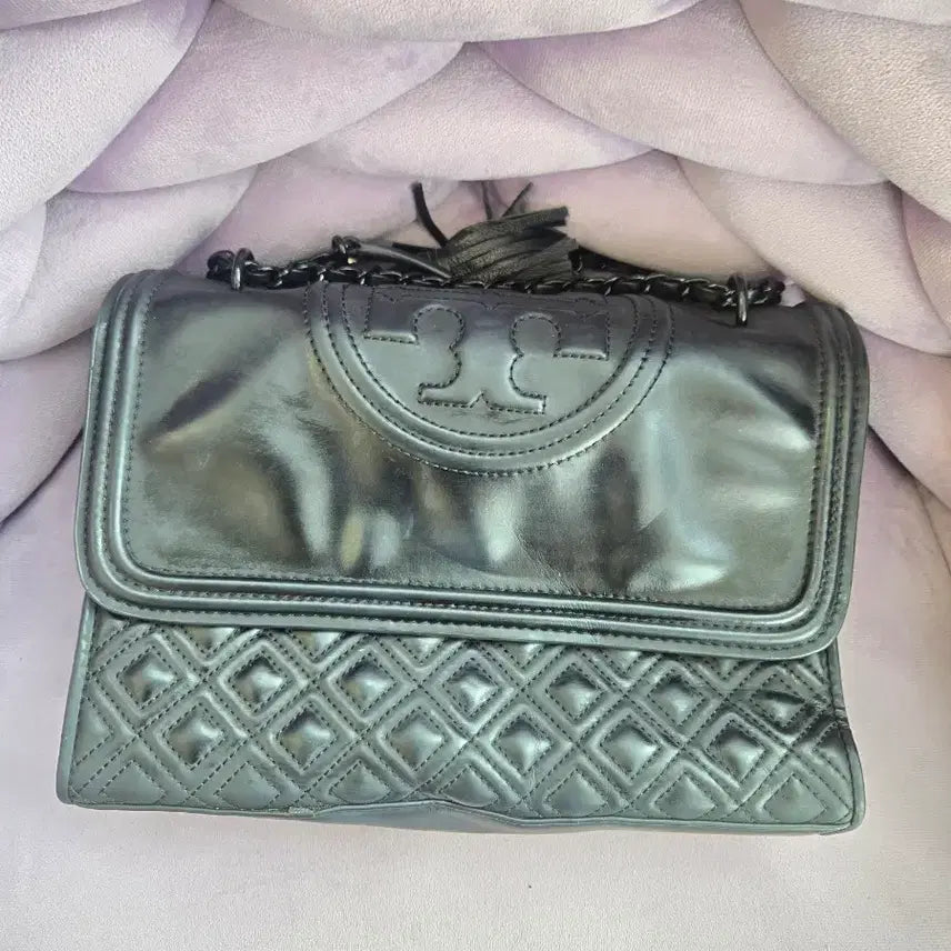 [BUNJANG] Tory Burch Flare Shoulder Bag Black / 토리버치 플레어 숄더백 블랙